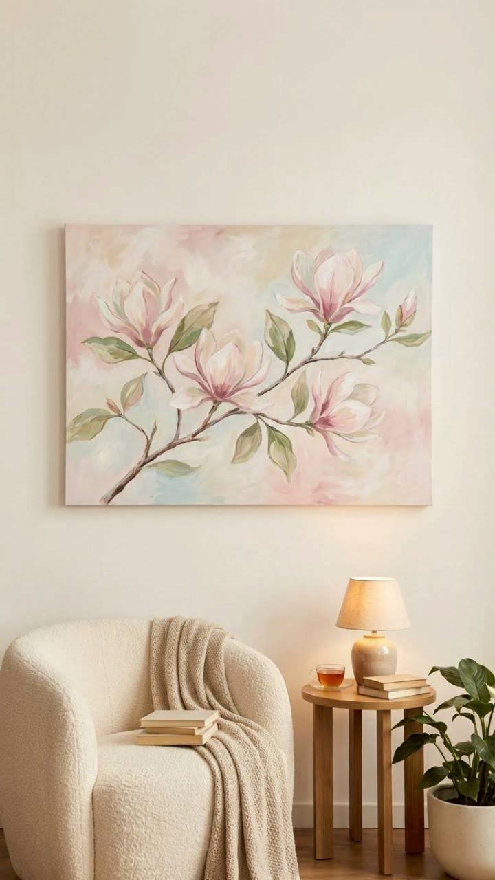 ตกแต่งบ้านด้วยงานภาพวาดสีน้ำมัน อย่างหรูหรา