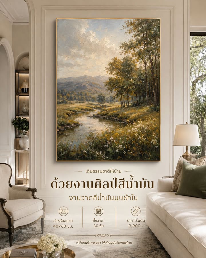 ปรับขนาดและสไตล์ได้ตามพื้นที่ของคุณ