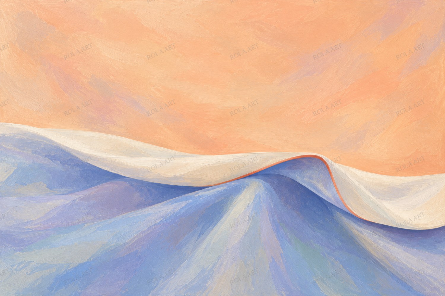Blue at the Edge — ภาพจำลองแนวคิด