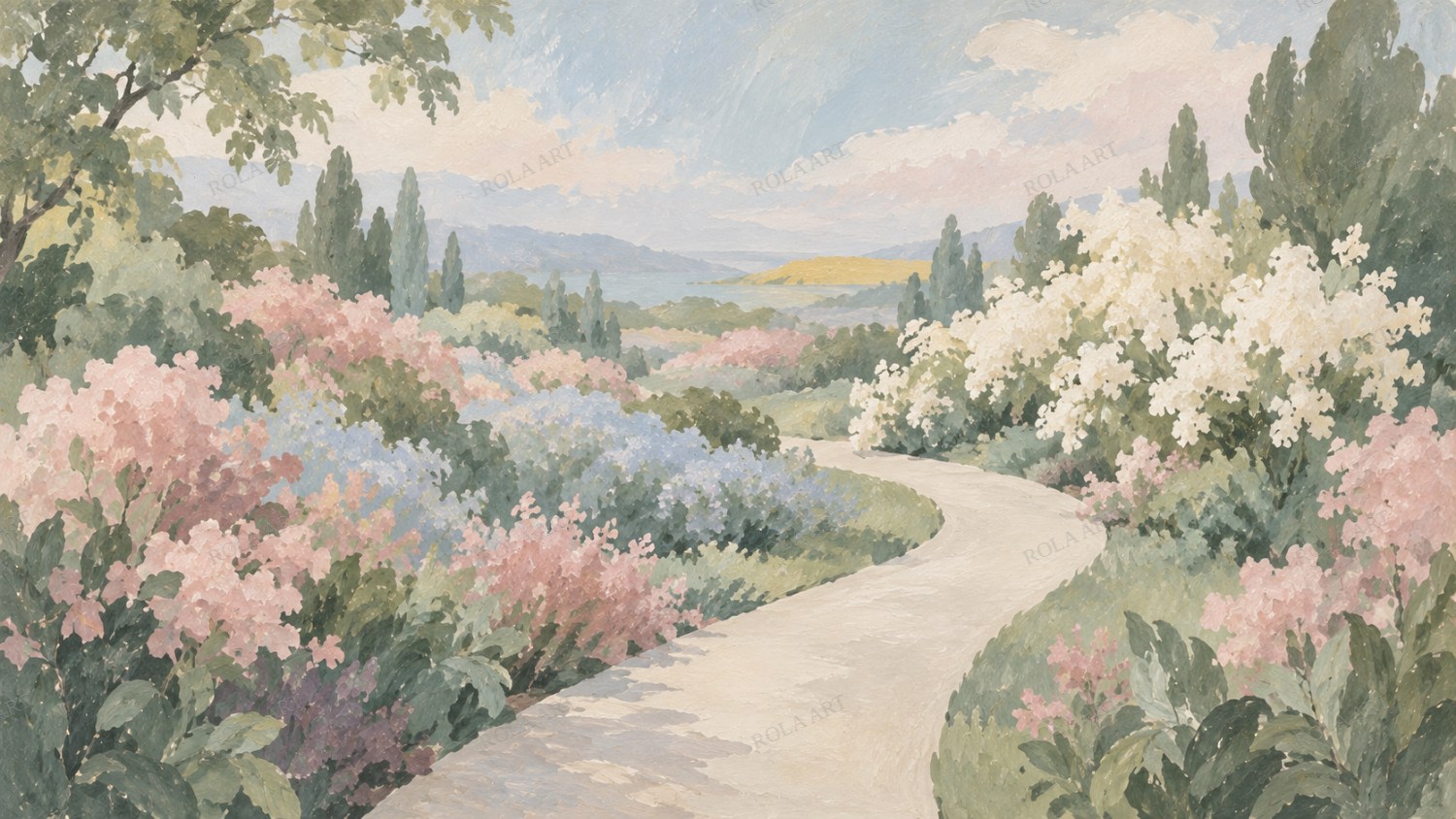 The Garden Path Begins — ภาพจำลองแนวคิด