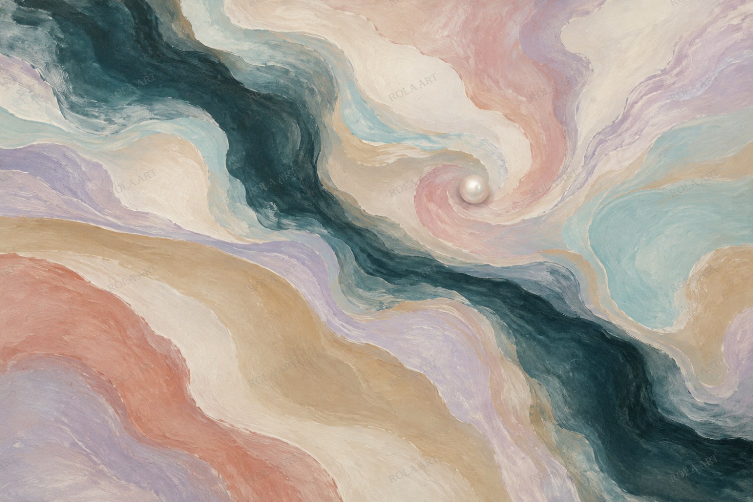Nacre Cartography — ภาพจำลองแนวคิด