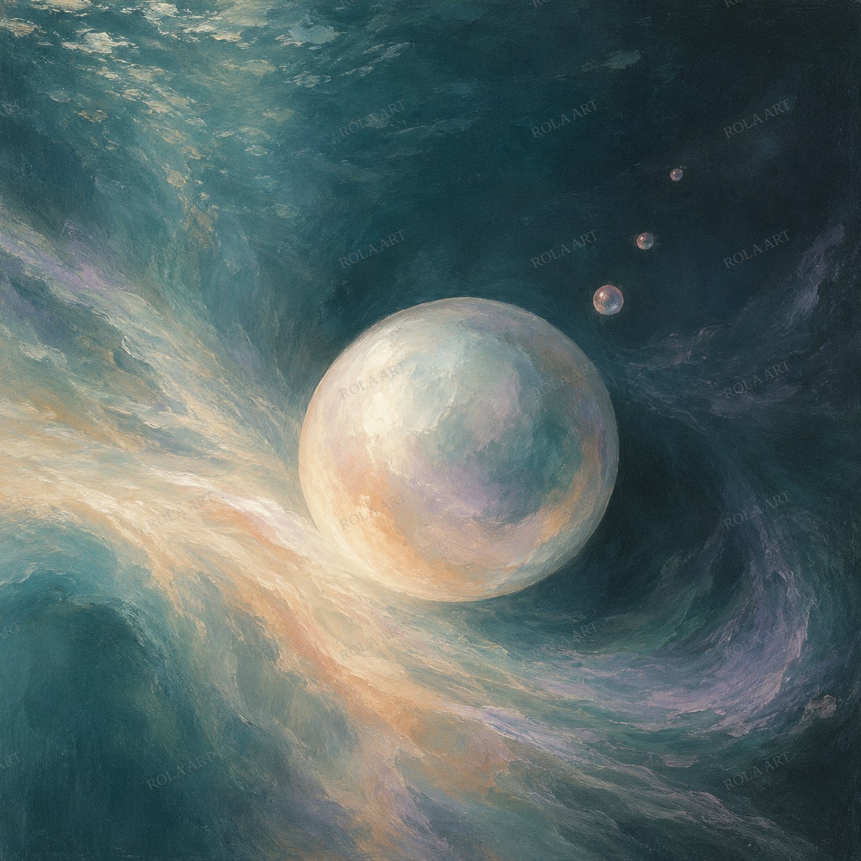 First Luminous Sphere — ภาพจำลองแนวคิด