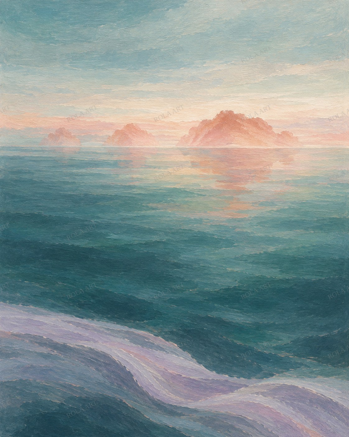 Coral Distance — ภาพจำลองแนวคิด