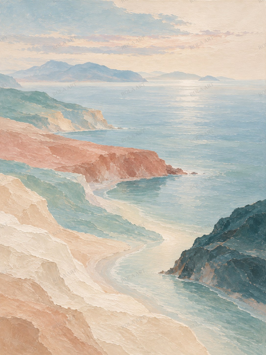 Shell Coast in Morning — ภาพจำลองแนวคิด