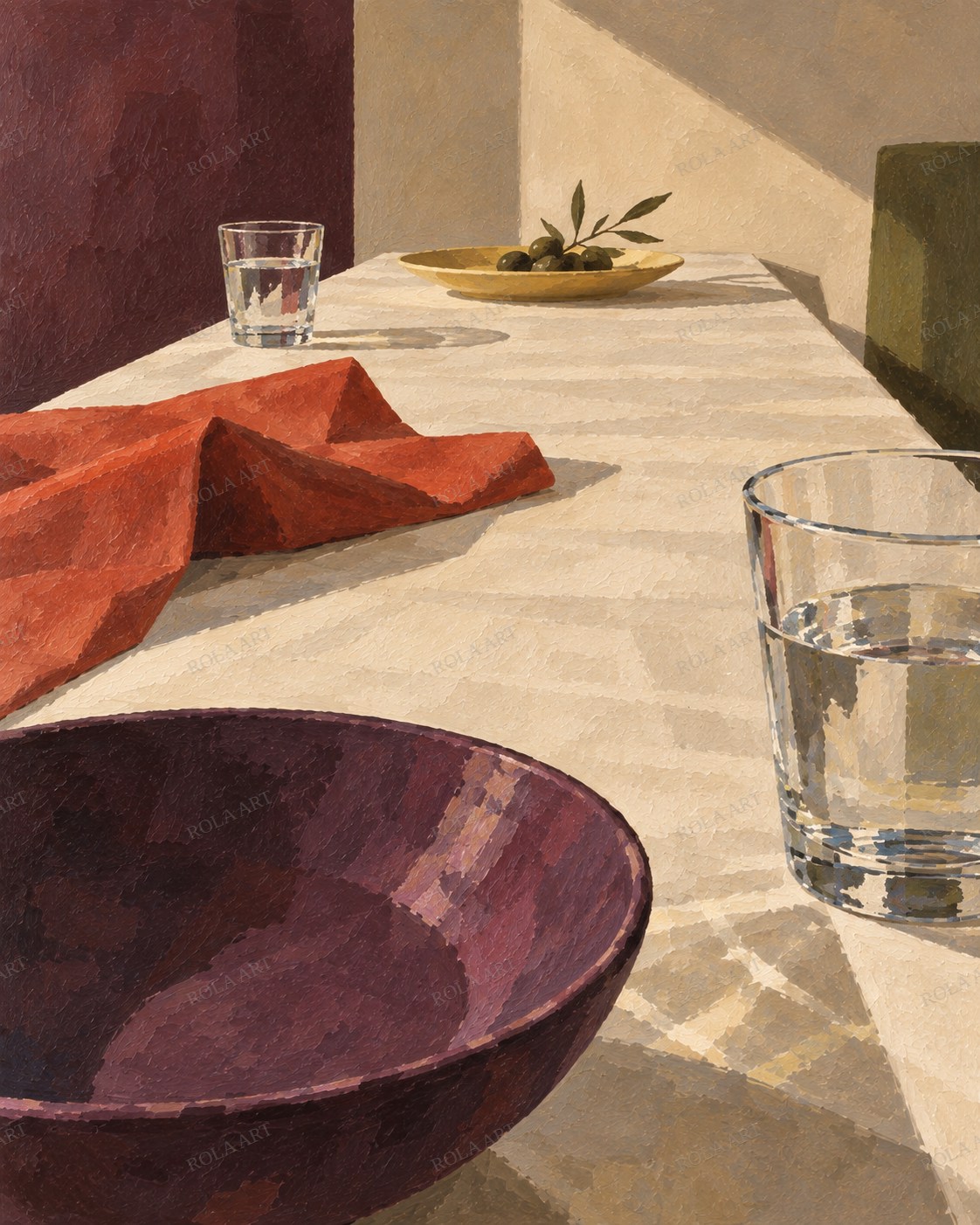 Across the Table — ภาพจำลองแนวคิด