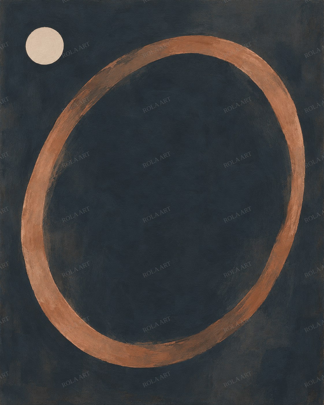 The Slow Orbit — ภาพจำลองแนวคิด