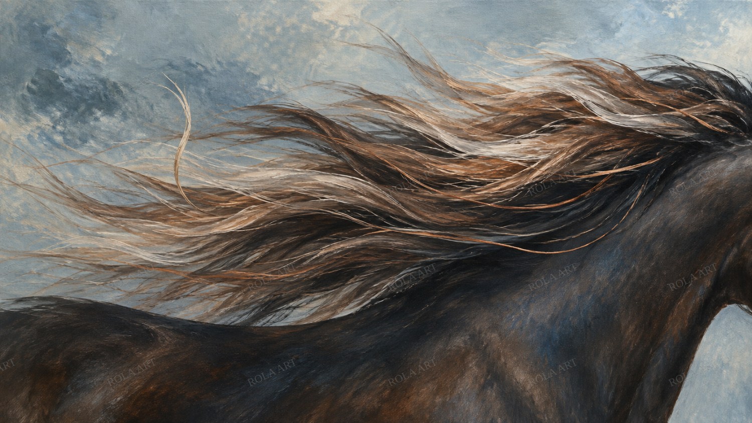 Mane Against the Wind — ภาพจำลองแนวคิด